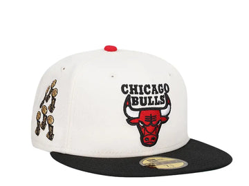 New Era 59Fifty Chicago Bulls Classic/Jordan 6 Trophies Commemoration Patch Cap